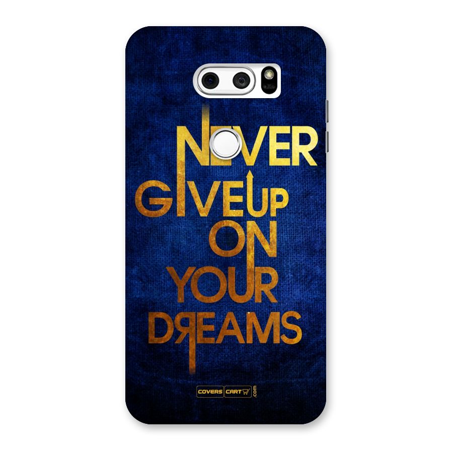 Never Give Up Back Case for LG V30