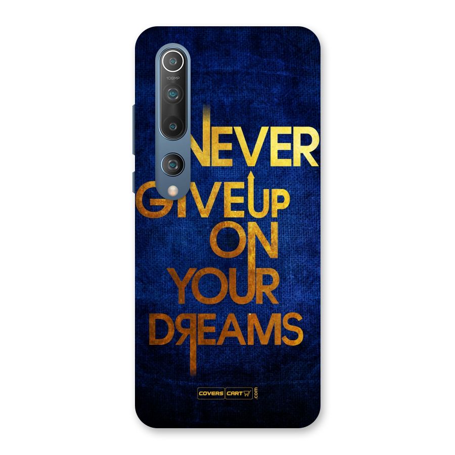 Never Give Up Back Case for Mi 10