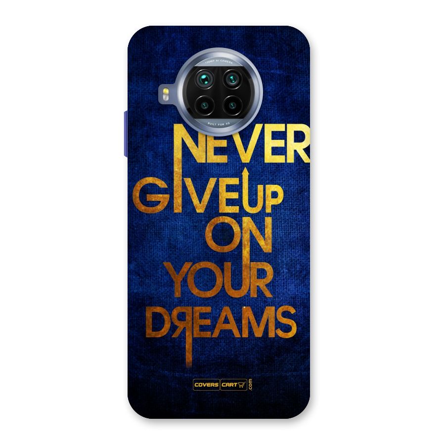 Never Give Up Back Case for Mi 10i