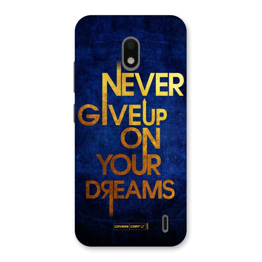 Never Give Up Back Case for Nokia 2.2