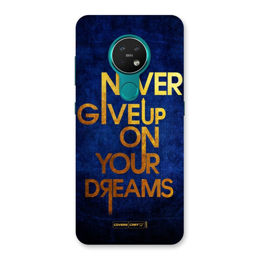 Never Give Up Back Case for Nokia 7.2