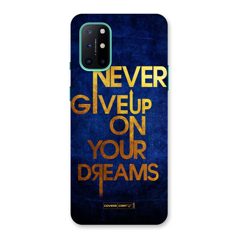 Never Give Up Back Case for OnePlus 8T