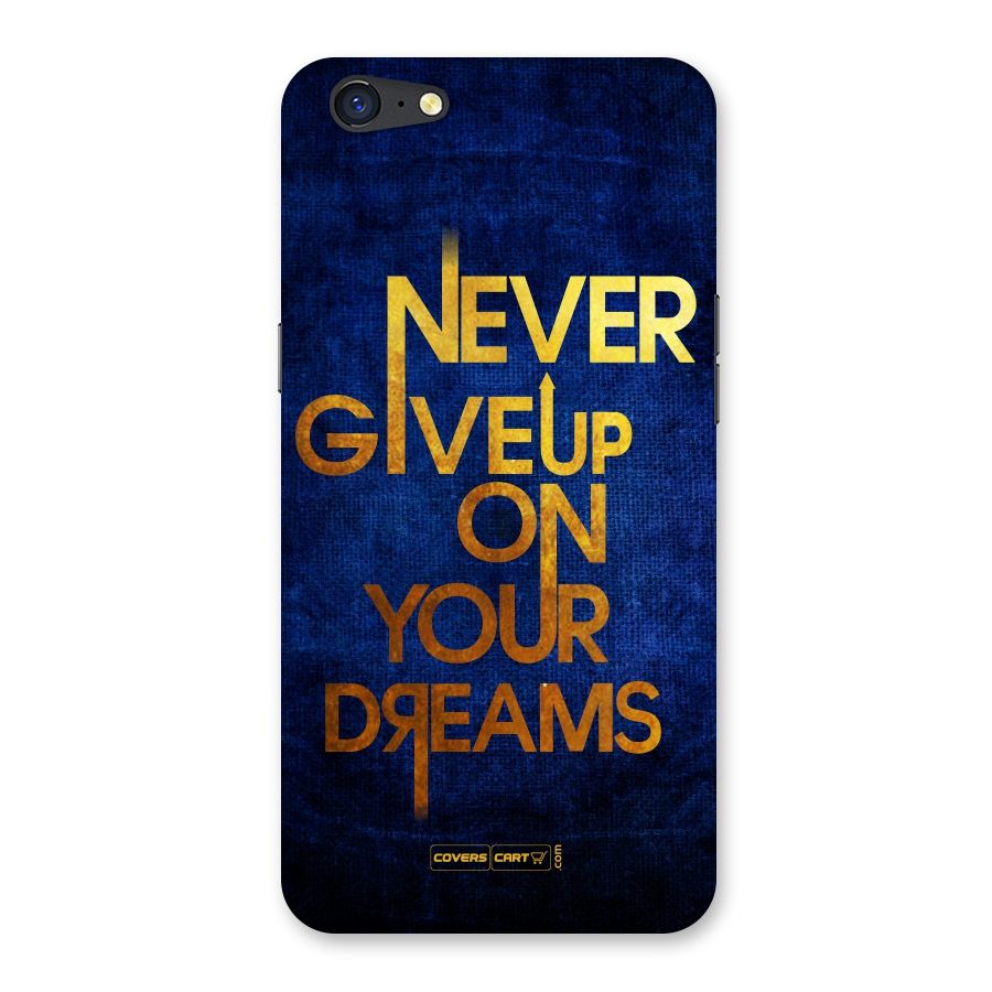 Never Give Up Back Case for Oppo A71