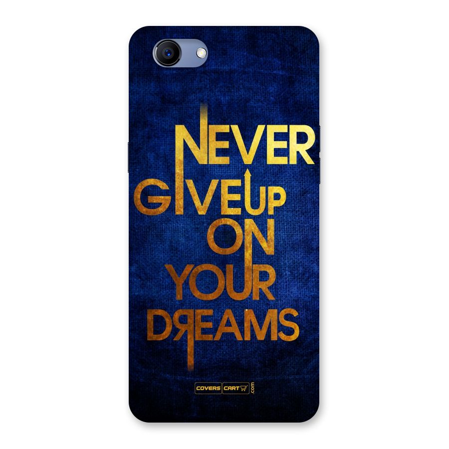 Never Give Up Back Case for Oppo Realme 1