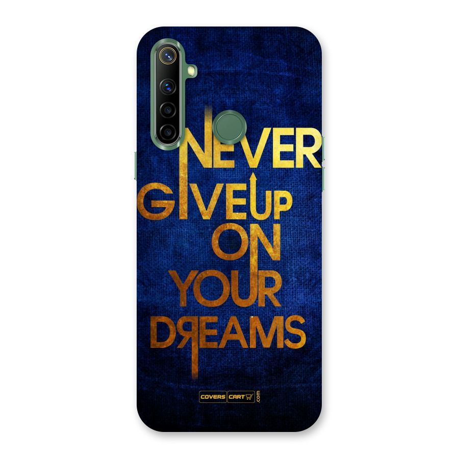 Never Give Up Back Case for Realme Narzo 10