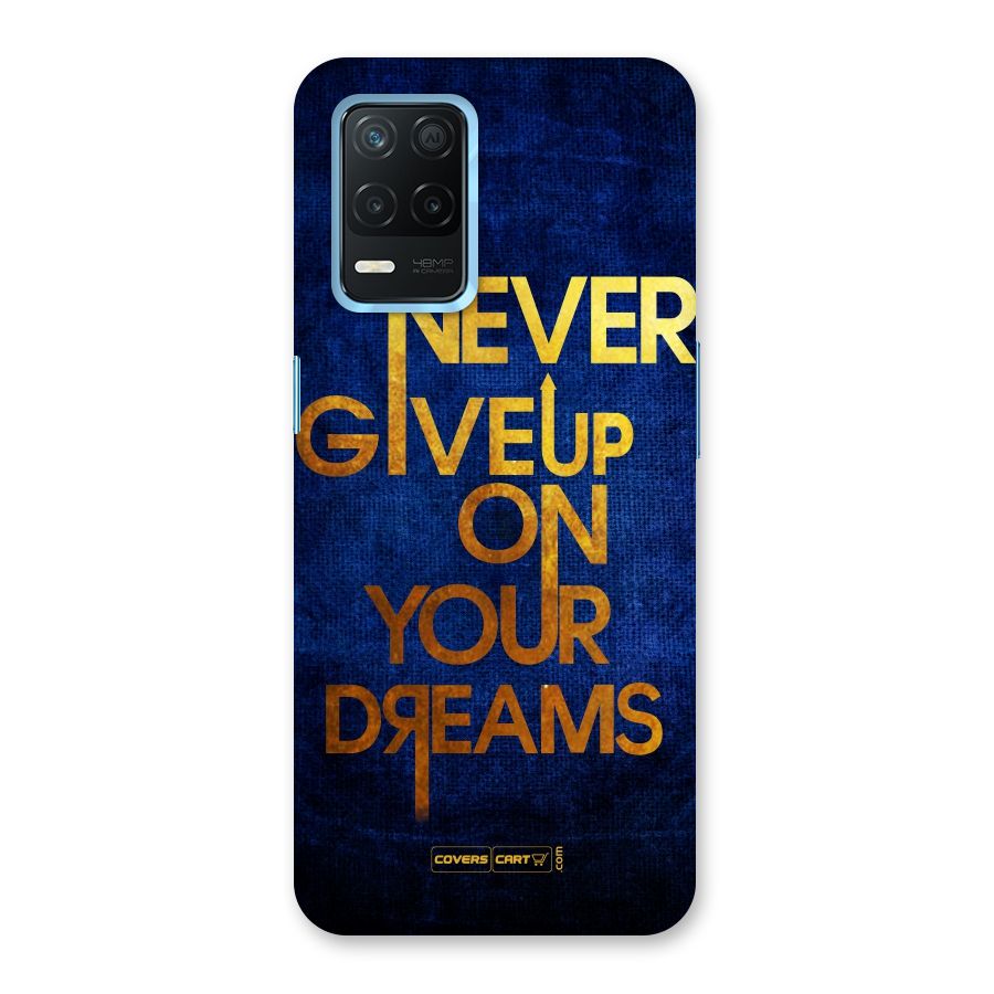 Never Give Up Back Case for Realme Narzo 30 5G