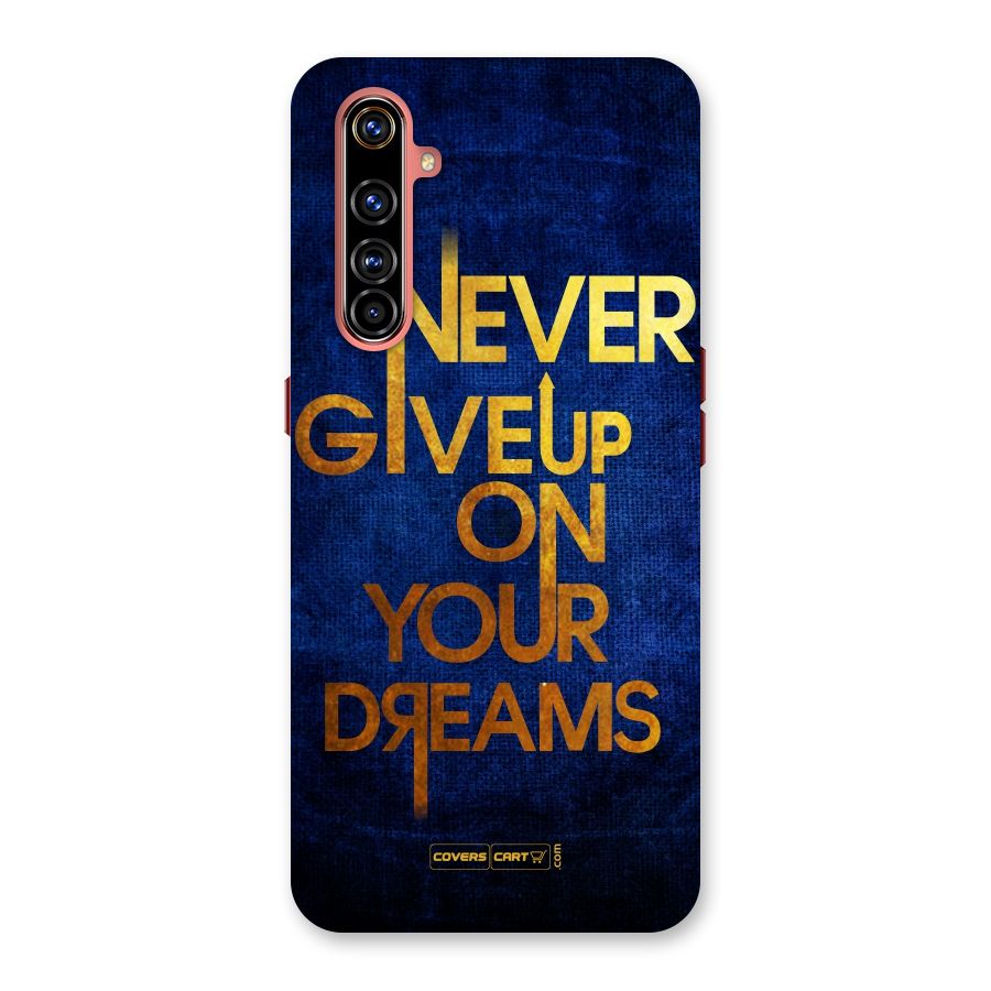Never Give Up Back Case for Realme X50 Pro