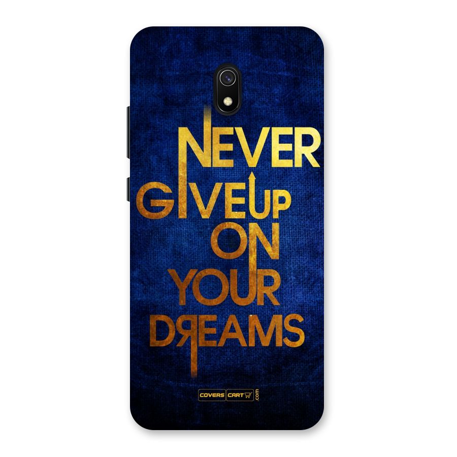 Never Give Up Back Case for Redmi 8A