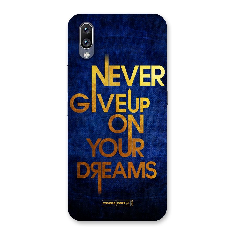 Never Give Up Back Case for Vivo NEX