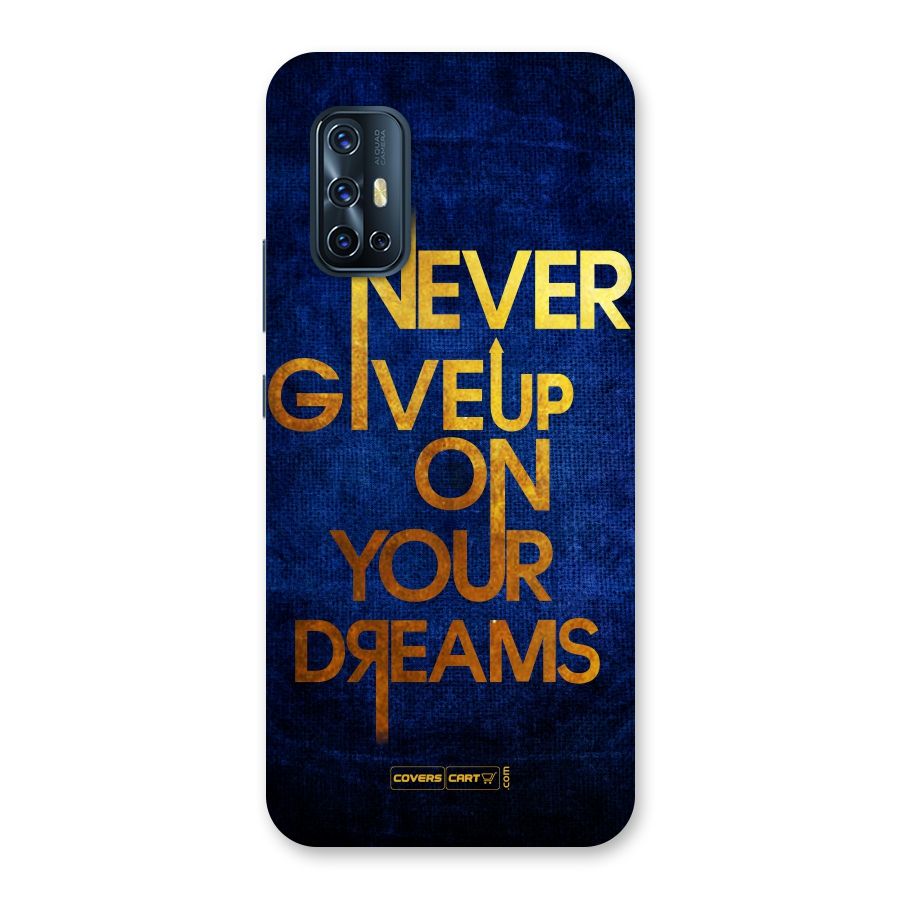 Never Give Up Back Case for Vivo V17
