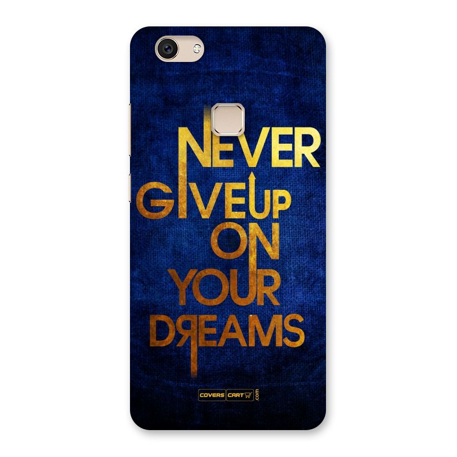 Never Give Up Back Case for Vivo V7