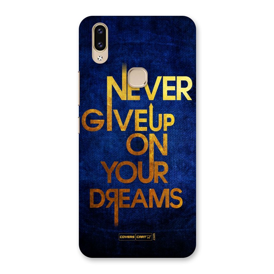 Never Give Up Back Case for Vivo V9 Youth