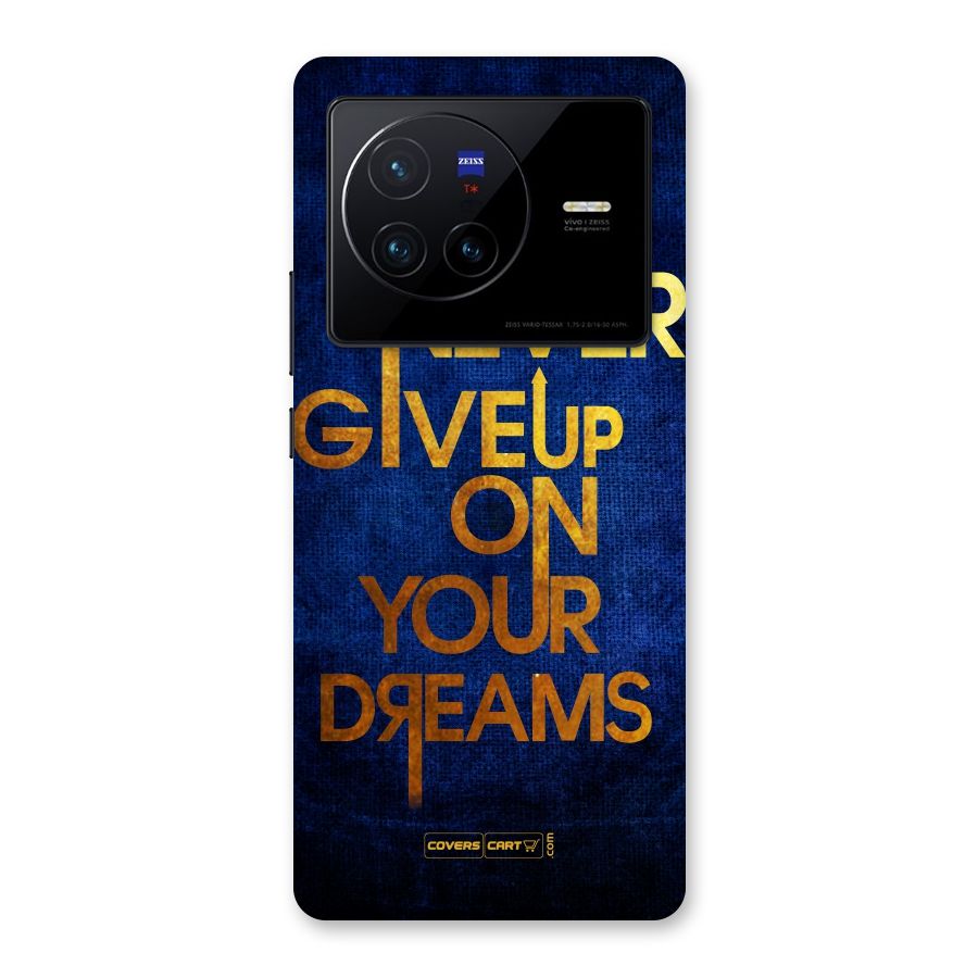 Never Give Up Back Case for Vivo X80