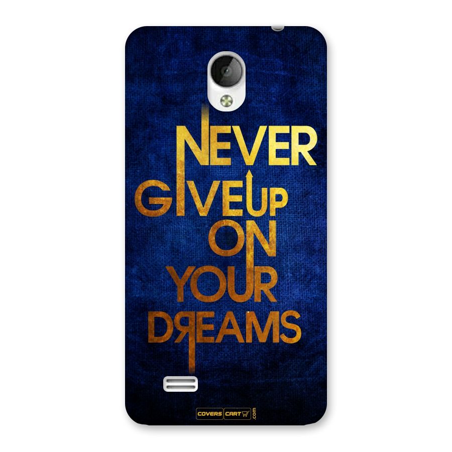 Never Give Up Back Case for Vivo Y21