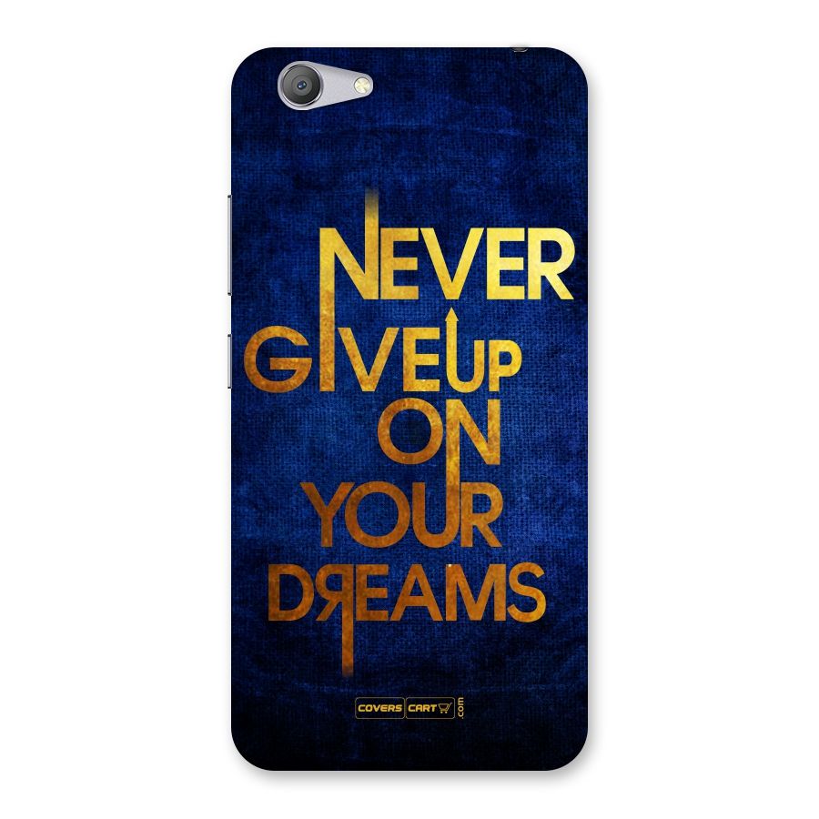 Never Give Up Back Case for Vivo Y53