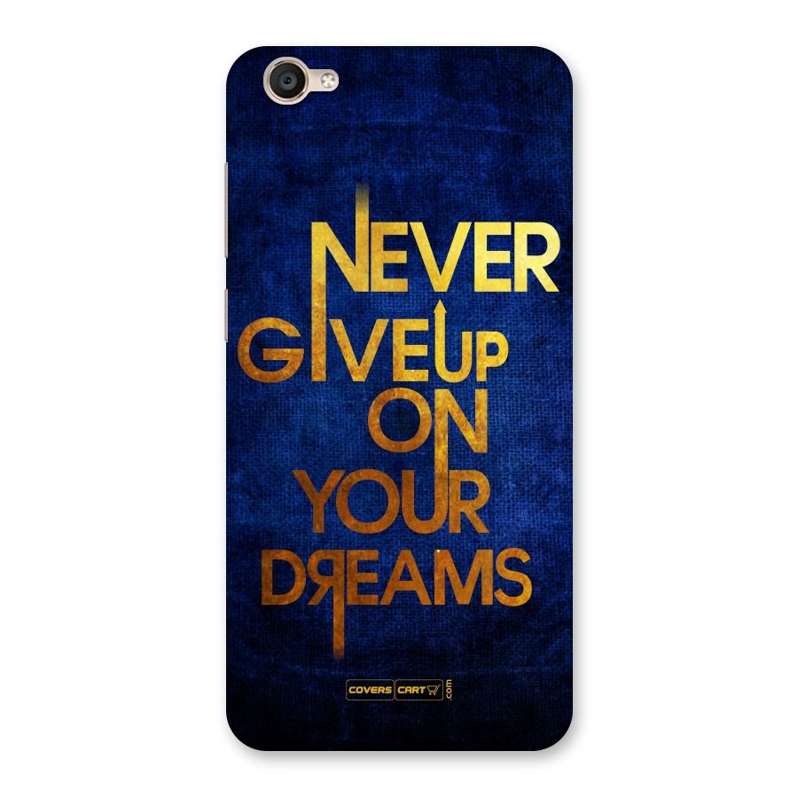 Never Give Up Back Case for Vivo Y55s