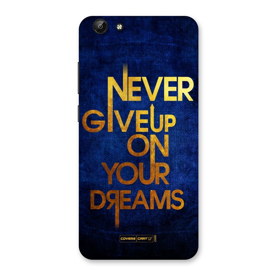 Never Give Up Back Case for Vivo Y69