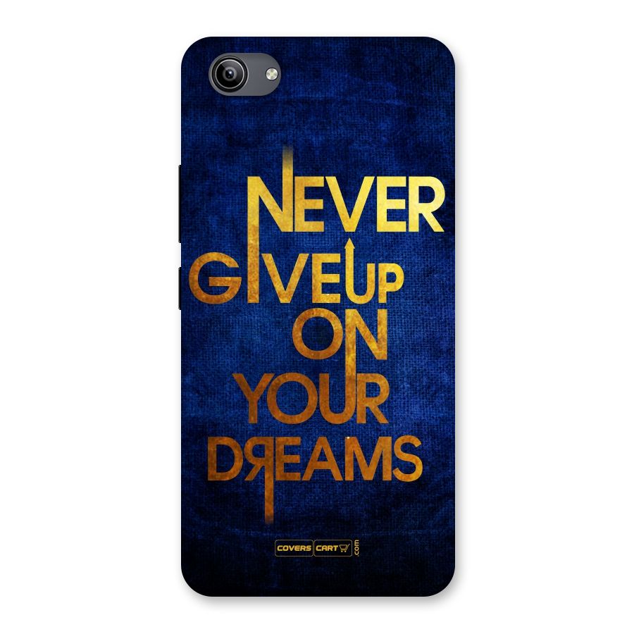 Never Give Up Back Case for Vivo Y81i
