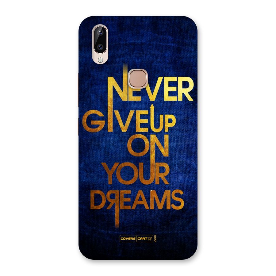 Never Give Up Back Case for Vivo Y83 Pro