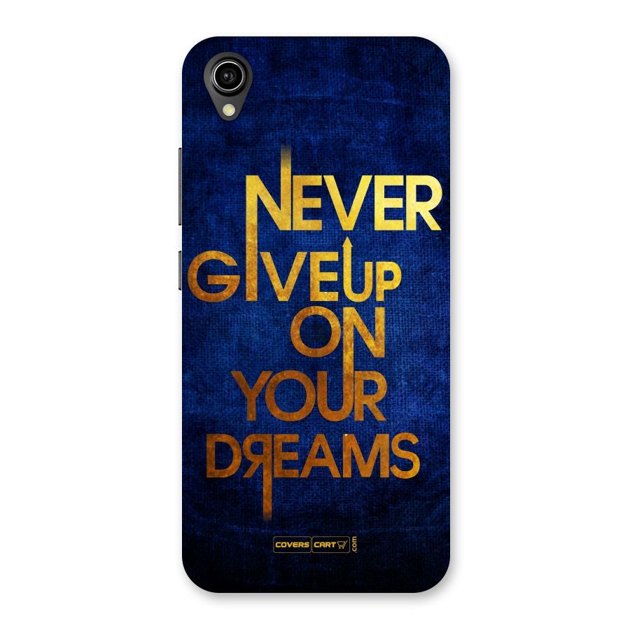 Never Give Up Back Case for Vivo Y90