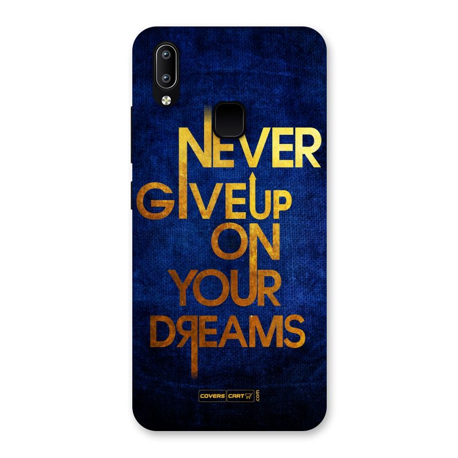 Never Give Up Back Case for Vivo Y93