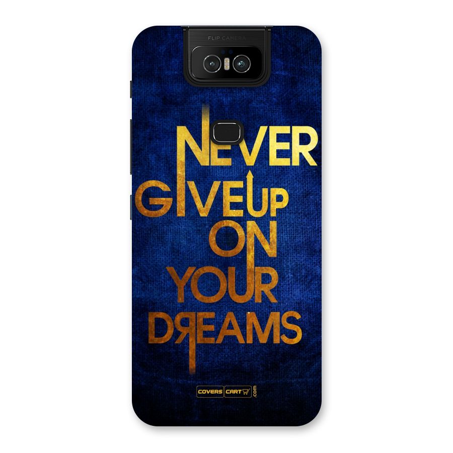 Never Give Up Back Case for Zenfone 6z