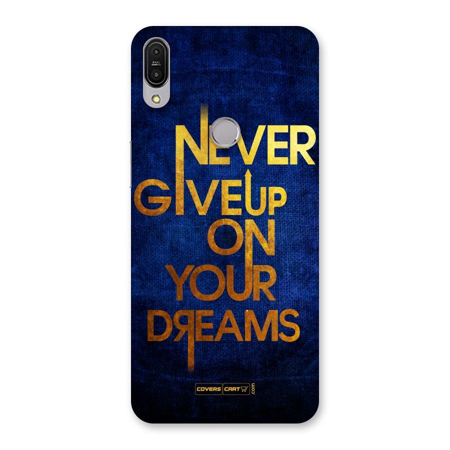 Never Give Up Back Case for Zenfone Max Pro M1