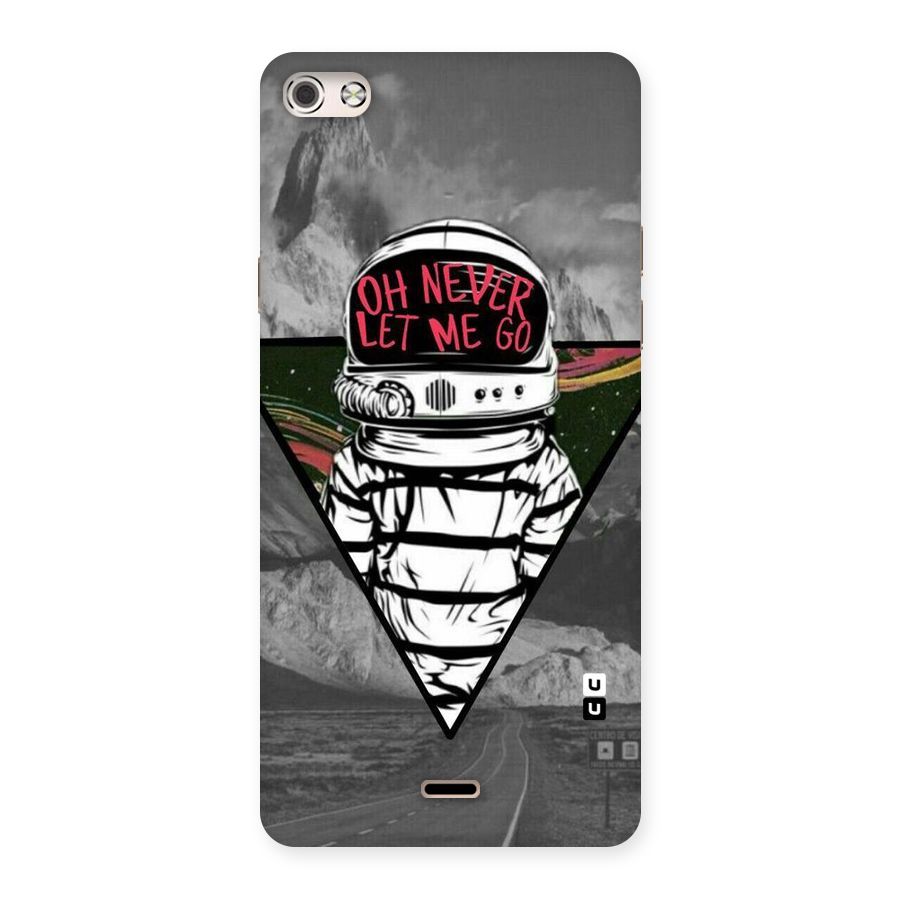 Never Let Me Go Back Case for Micromax Canvas Silver 5