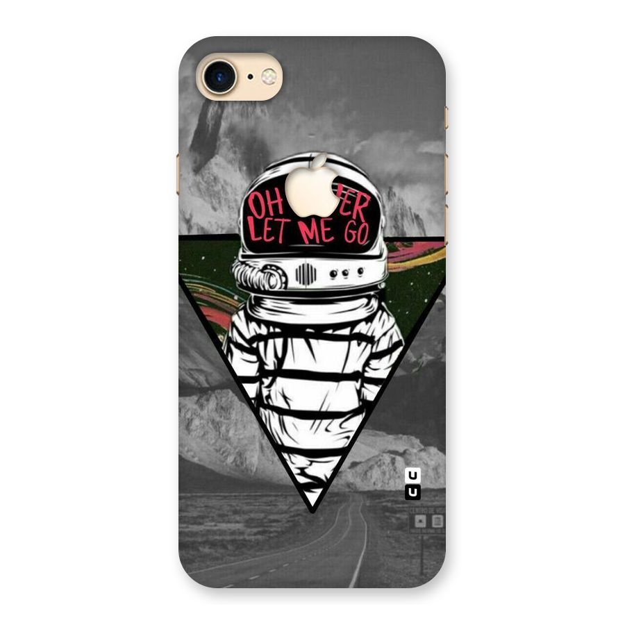 Never Let Me Go Back Case for iPhone 7 Apple Cut