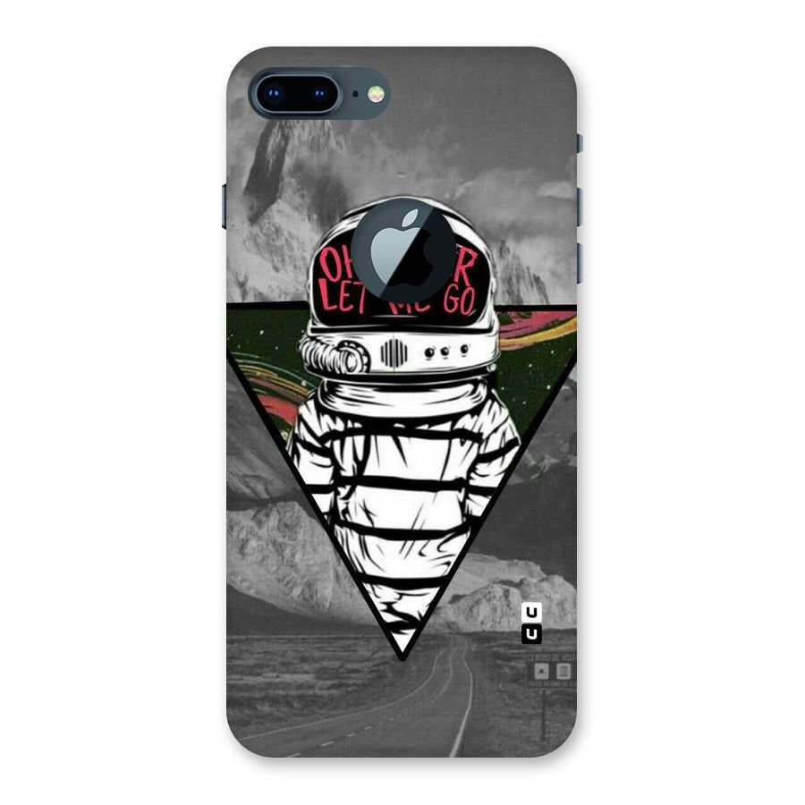 Never Let Me Go Back Case for iPhone 7 Plus Logo Cut