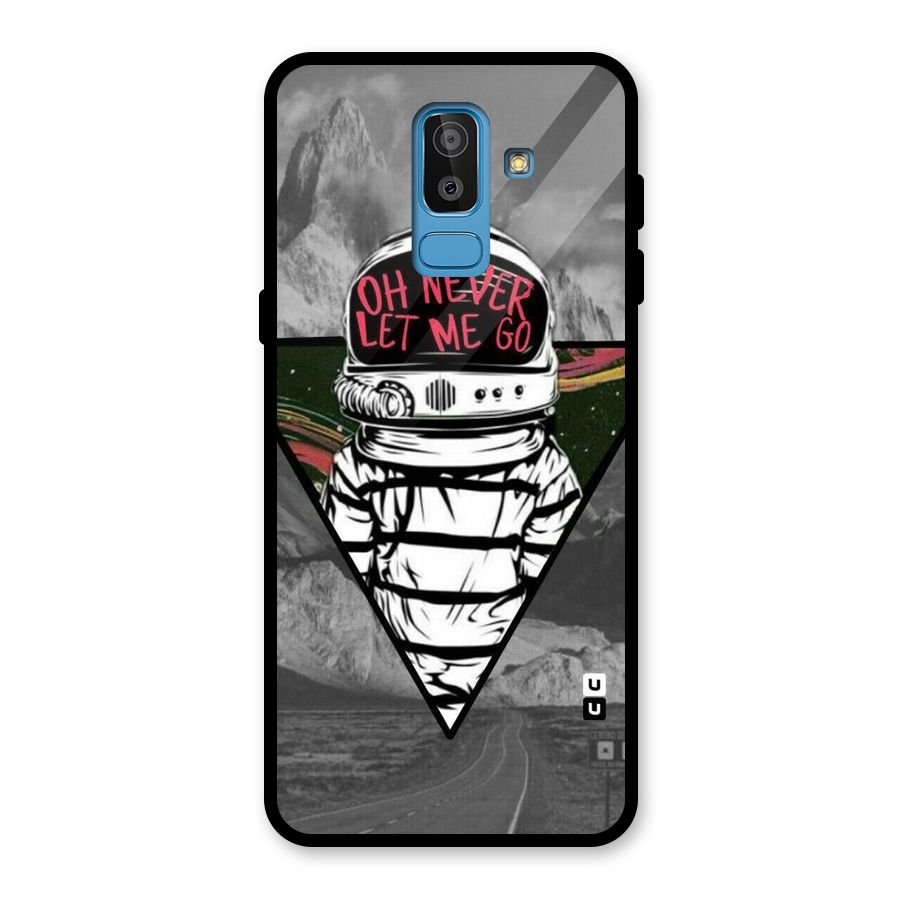Never Let Me Go Glass Back Case for Galaxy J8