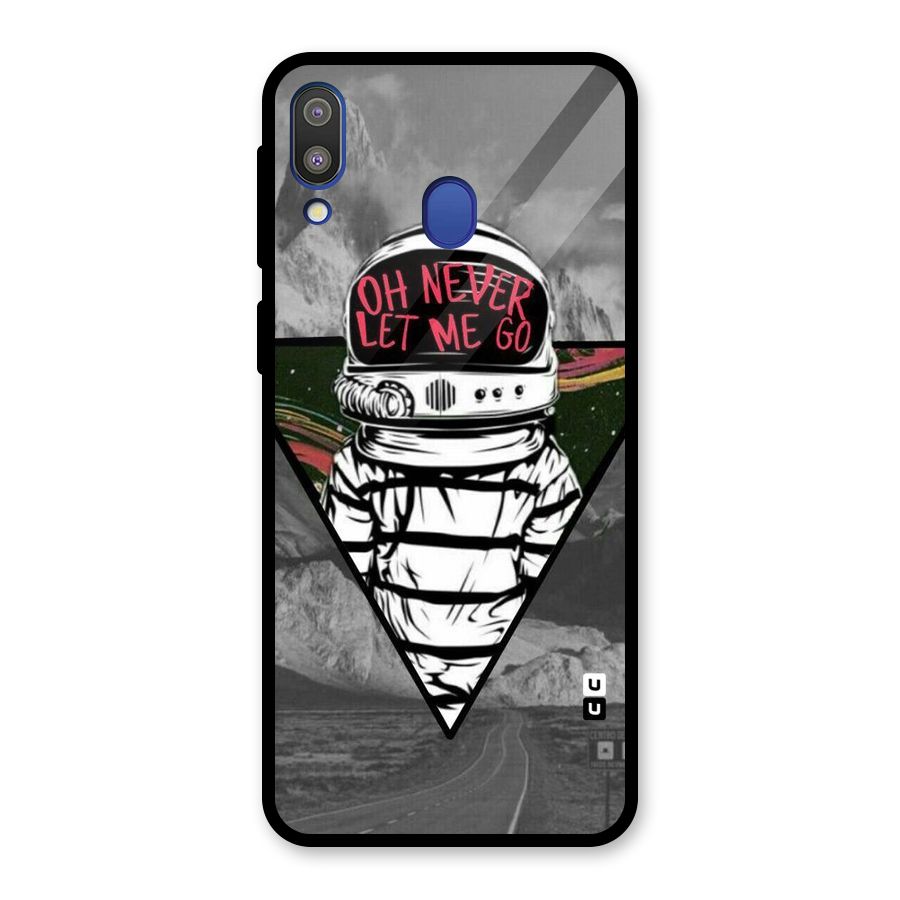 Never Let Me Go Glass Back Case for Galaxy M20