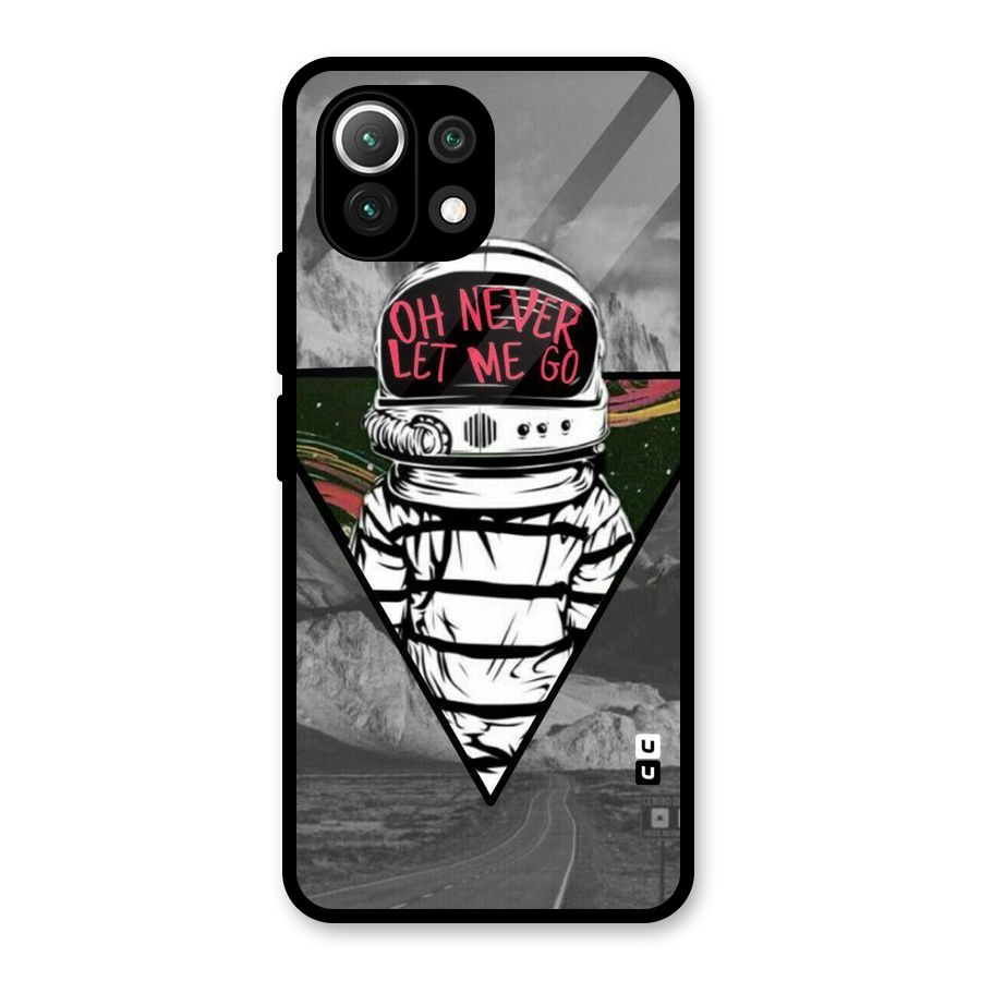 Never Let Me Go Glass Back Case for Mi 11 Lite NE 5G
