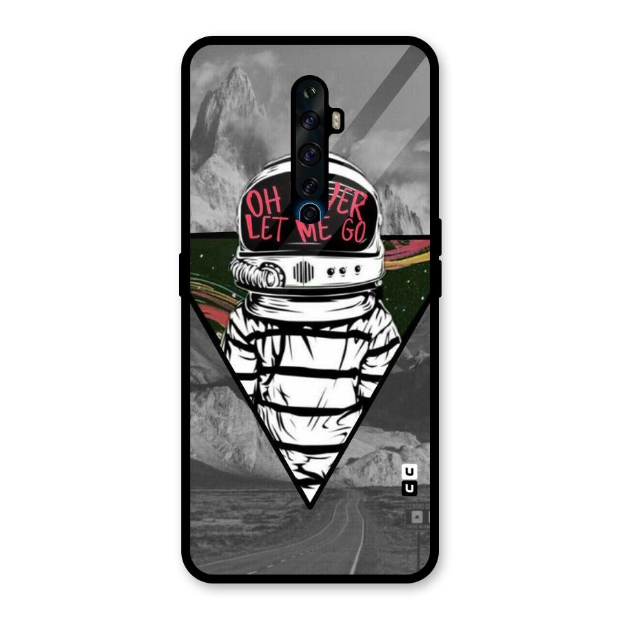 Never Let Me Go Glass Back Case for Oppo Reno2 Z