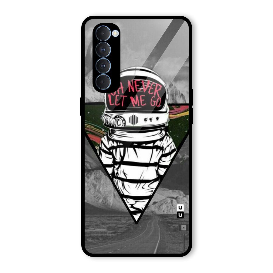 Never Let Me Go Glass Back Case for Oppo Reno4 Pro