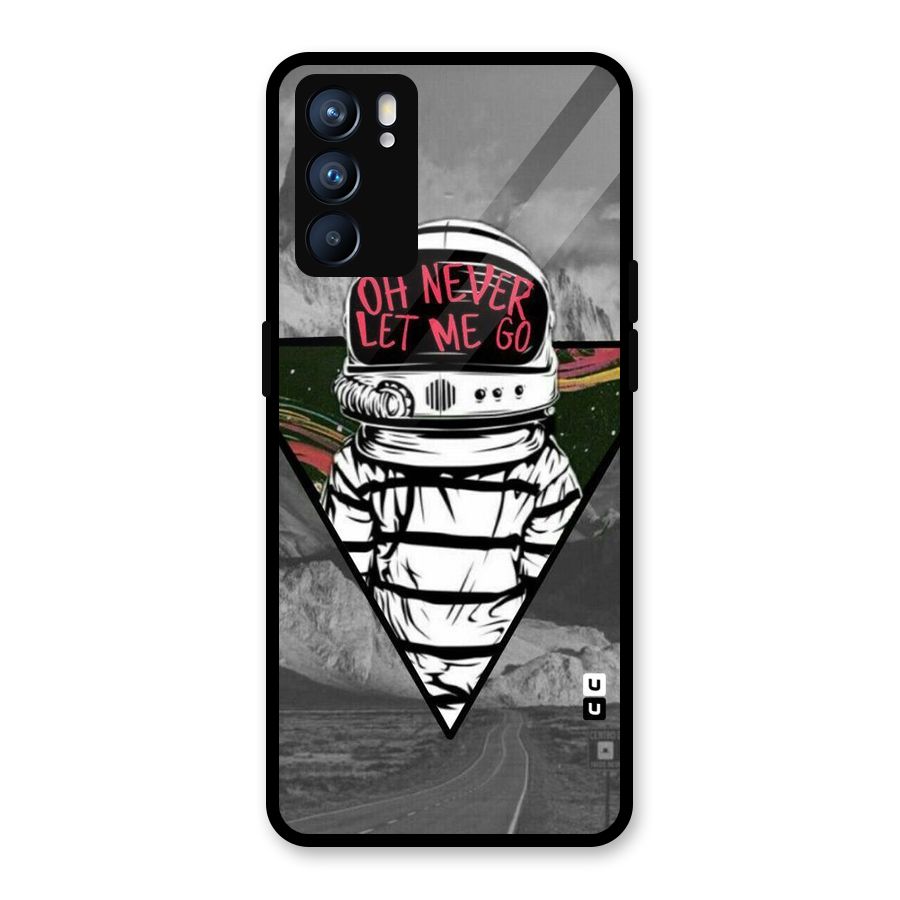 Never Let Me Go Glass Back Case for Oppo Reno6 5G