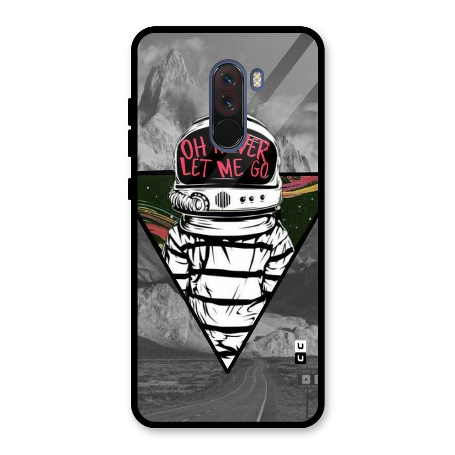 Never Let Me Go Glass Back Case for Poco F1