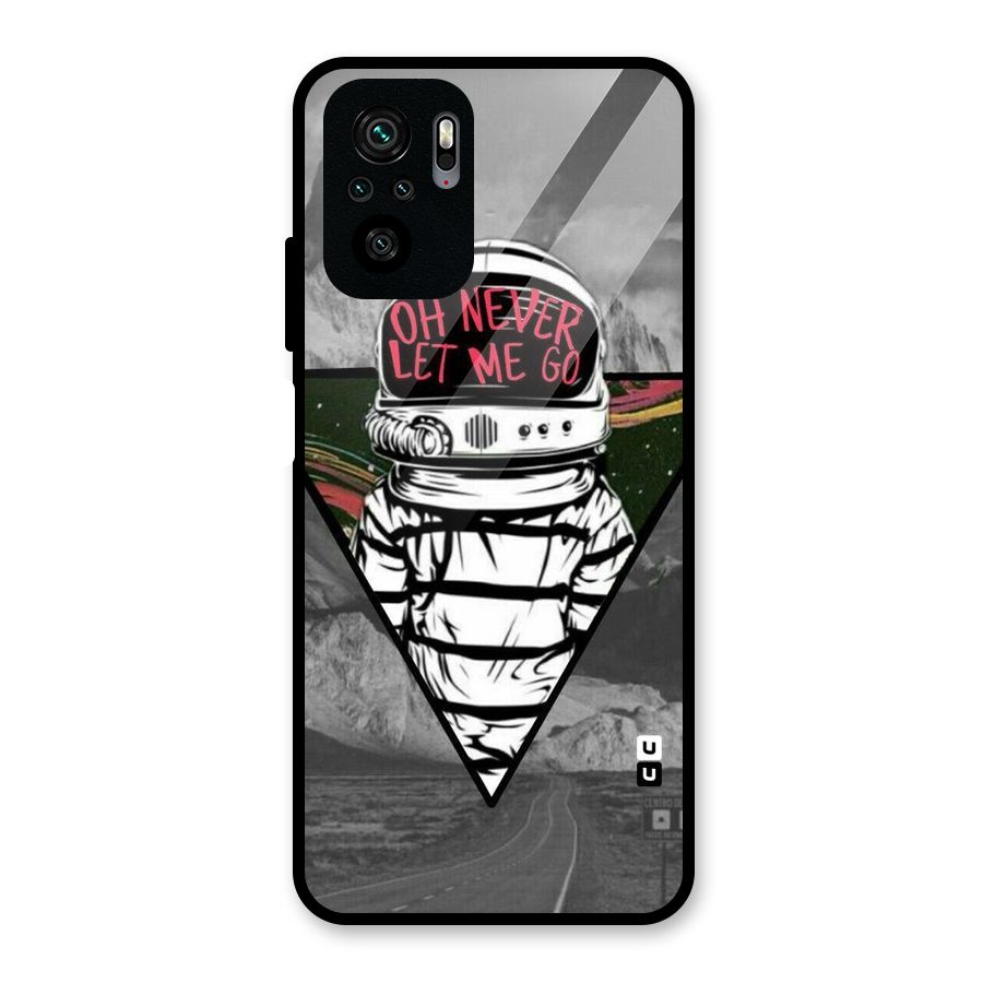 Never Let Me Go Glass Back Case for Redmi Note 10S