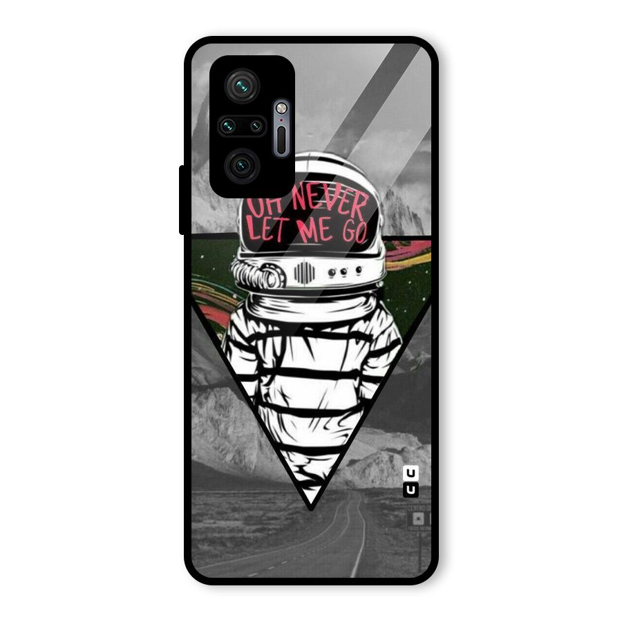 Never Let Me Go Glass Back Case for Redmi Note 10 Pro Max