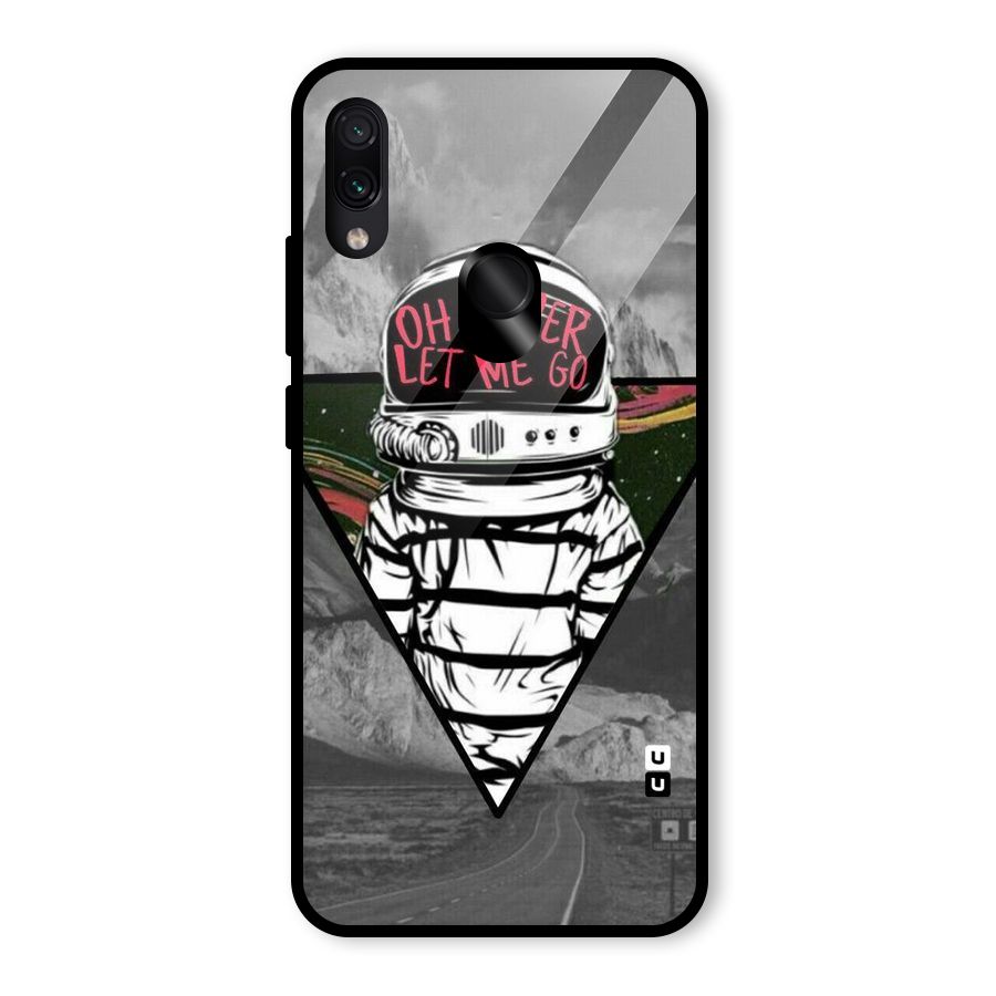 Never Let Me Go Glass Back Case for Redmi Note 7S