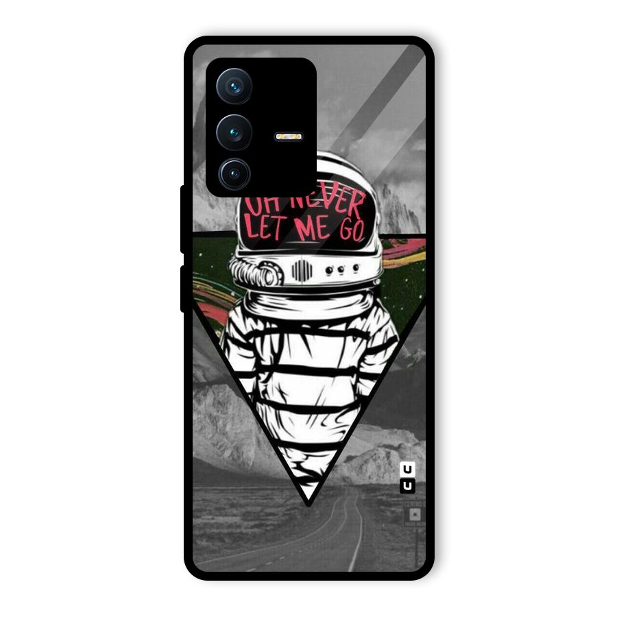 Never Let Me Go Glass Back Case for Vivo V23 Pro