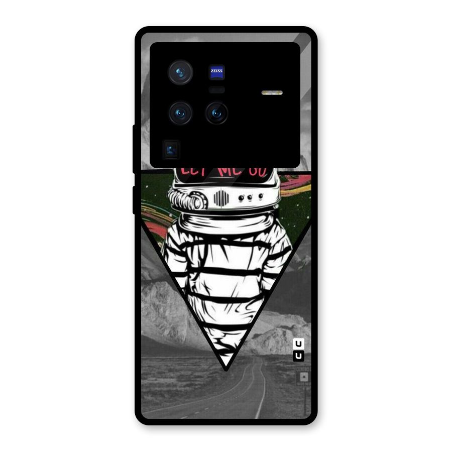 Never Let Me Go Glass Back Case for Vivo X80 Pro