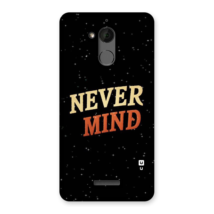 Never Mind Design Back Case for Coolpad Note 5