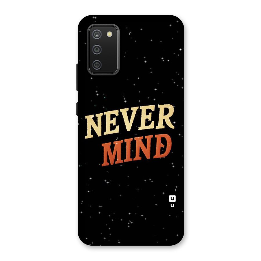 Never Mind Design Back Case for Galaxy M02s
