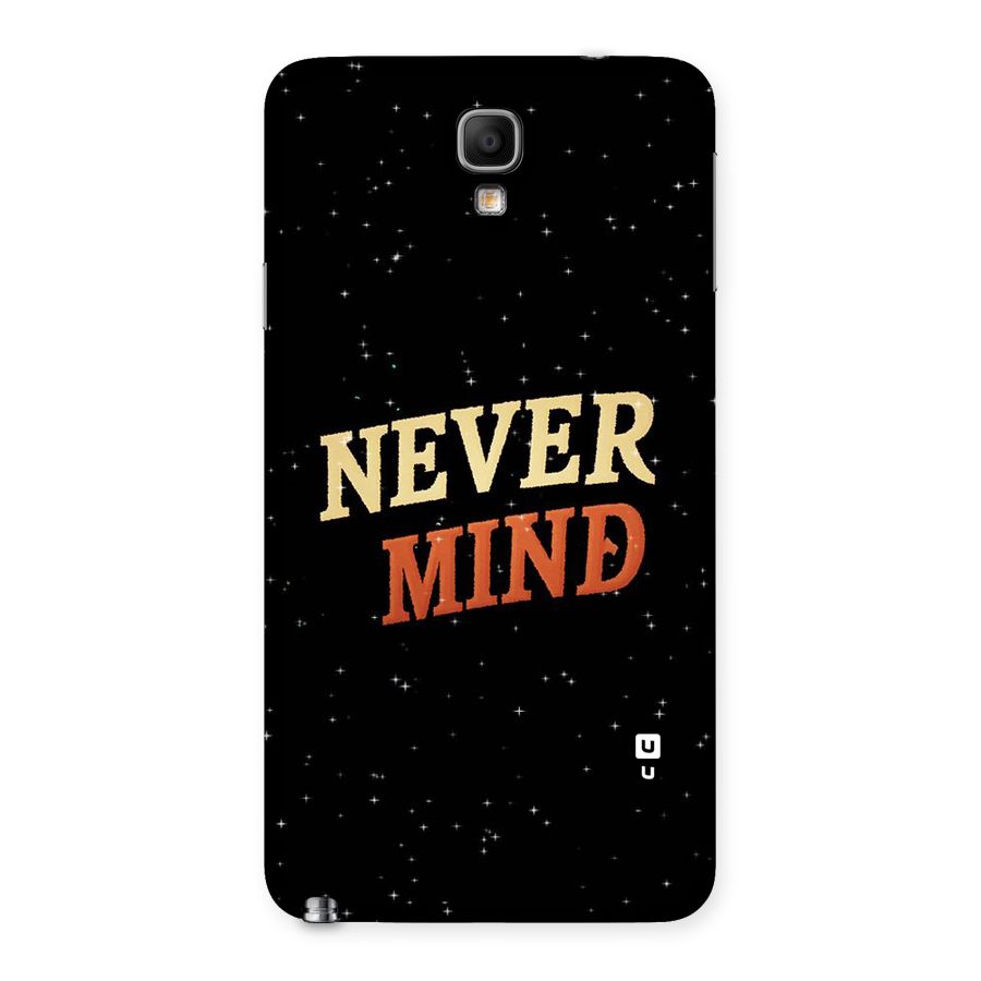 Never Mind Design Back Case for Galaxy Note 3 Neo