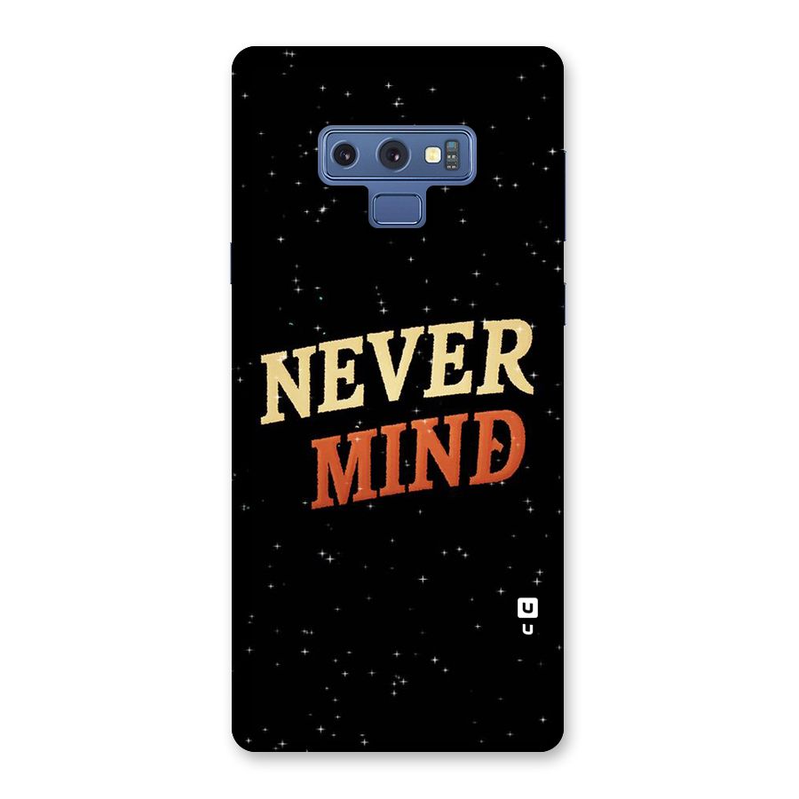 Never Mind Design Back Case for Galaxy Note 9