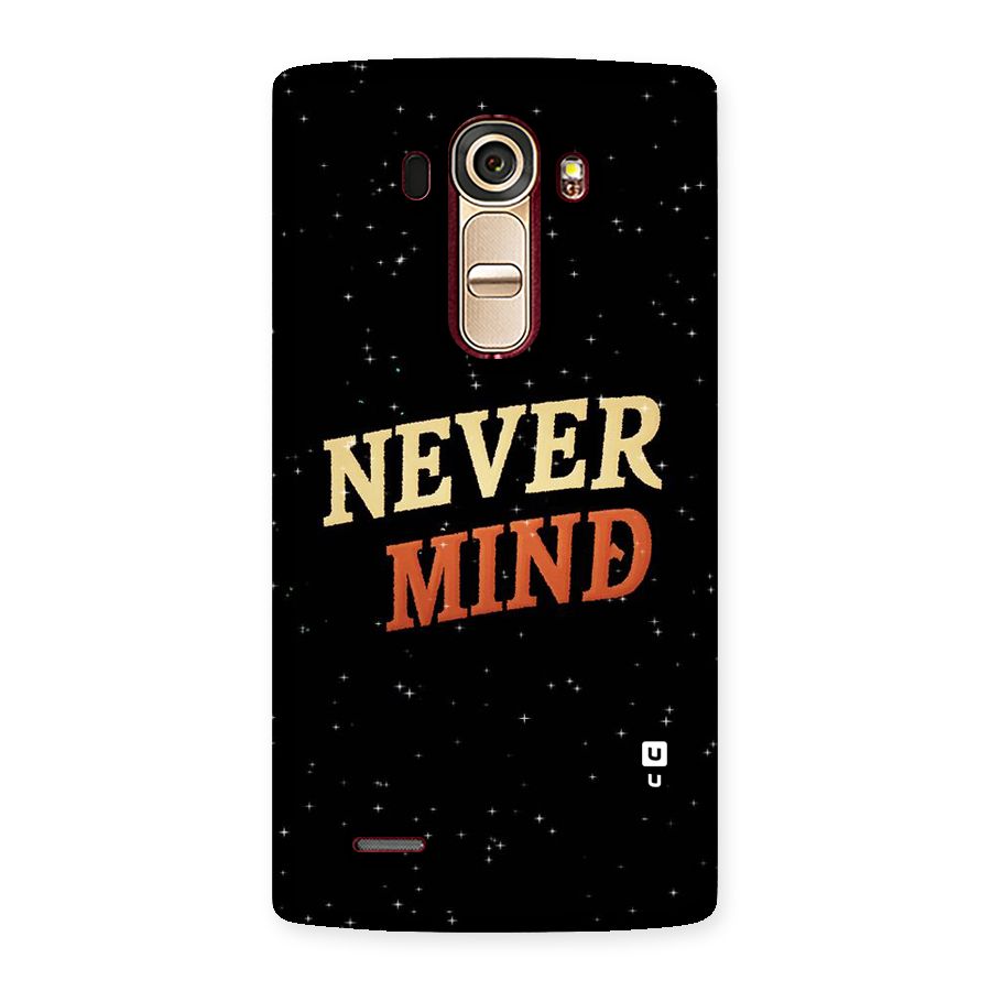 Never Mind Design Back Case for LG G4