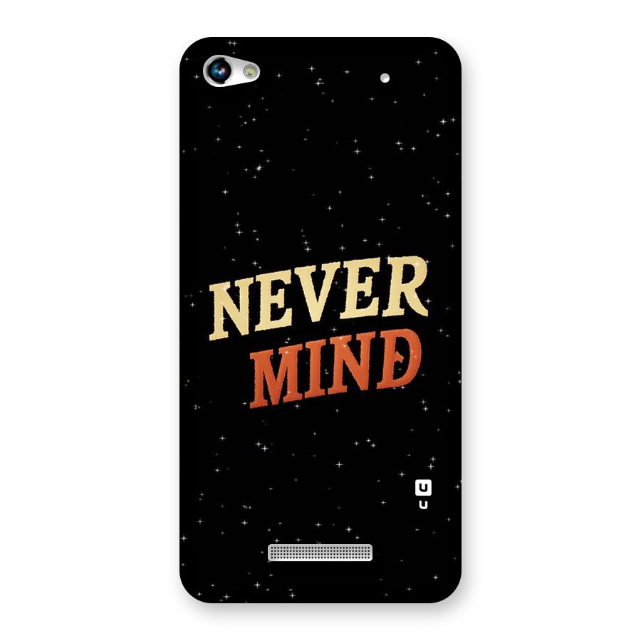 Never Mind Design Back Case for Micromax Hue 2
