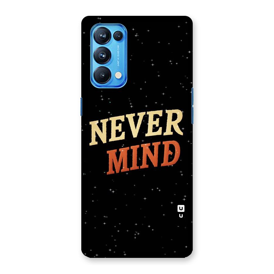 Never Mind Design Back Case for Oppo Reno5 Pro 5G