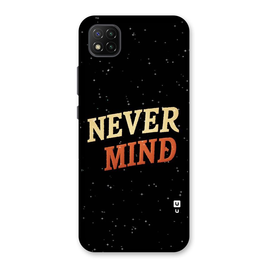 Never Mind Design Back Case for Poco C3